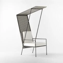 Pavilion Cabana Outdoor Chair Cover 9 Pavilion Cabana Outdoor Chair Cover -Home Furnishing Store PavilionMd6530BkCbChrNSd3QSSS22