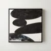 'Pebble I' Framed Wall Art 20''x20'' 2 'Pebble I' Framed Wall Art 20''x20'' -Home Furnishing Store PebbleI20x20SHF23