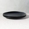 Pebble Matte Black Melamine Dinner Plate Set Of 4 -Home Furnishing Store PebbleMttBkMlmDinnerPltS4SHS21