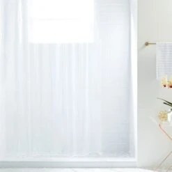 Peva Clear Shower Curtain Liner 72"