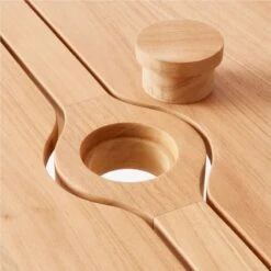 Pinet Teak Outdoor Dining Table 12' -Home Furnishing Store PinetTeak9inDiningTblAVSSS23