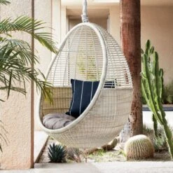 Pod Hanging Outdoor Chair Cushion -Home Furnishing Store PodHangingChairWithCushionOFB19