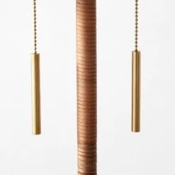 Pogo Brass And Cane Floor Lamp -Home Furnishing Store PogoCaneFloorLampAVSHF21