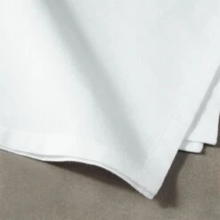 Poplin White Cloth Napkins Set Of 8 -Home Furnishing Store PoplinWhiteNapkinRO2F18
