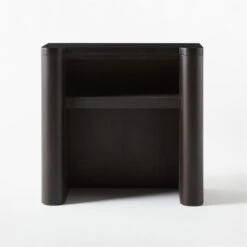 Port Blackened Wood Nightstand 11 Port Blackened Wood Nightstand -Home Furnishing Store PortBlckndWdNightstandSOSSS21
