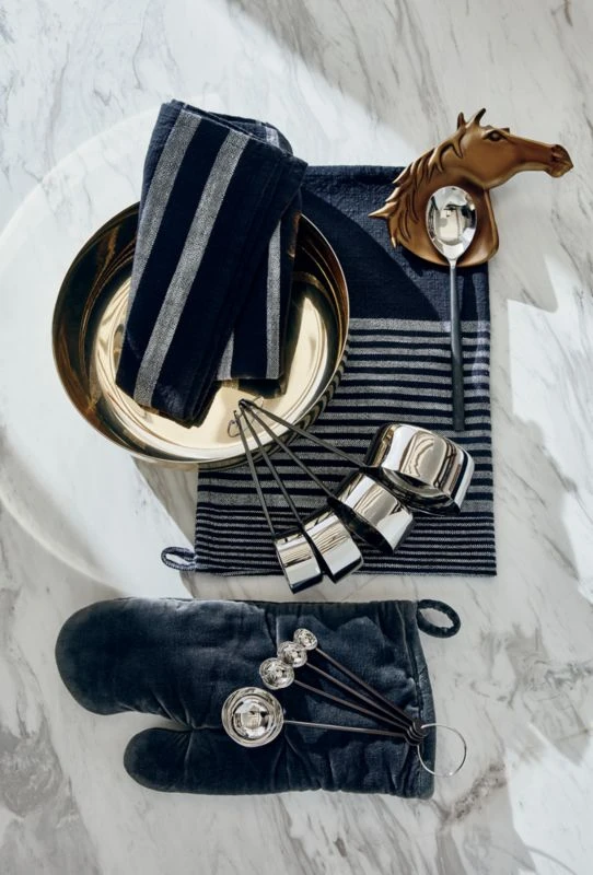 Cafe Organic Cotton Black Striped Dish Towels Set Of 2 7 Cafe Organic Cotton Black Striped Dish Towels Set Of 2 - Image 5