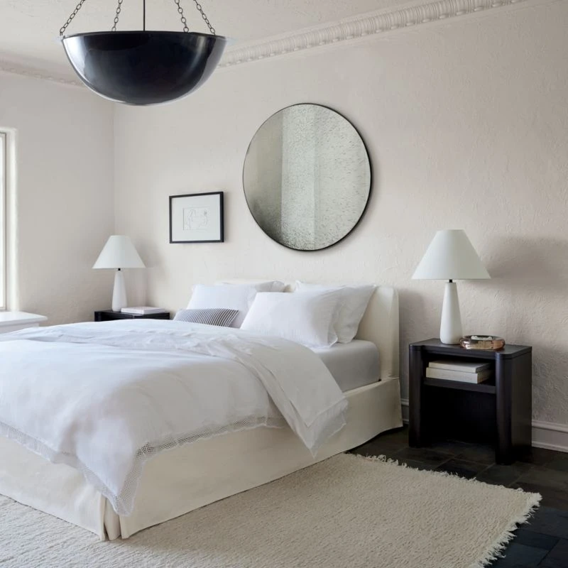 Port Blackened Wood Nightstand 4 Port Blackened Wood Nightstand - Image 2