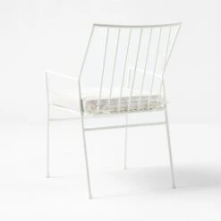 Pavilion Ivory Outdoor Dining Armchair With Ivory Sunbrella Cushion Model 6470 14 Pavilion Ivory Outdoor Dining Armchair With Ivory Sunbrella Cushion Model 6470 -Home Furnishing Store PvlnIvDngChrWIvyChM64703QBSSS22 2