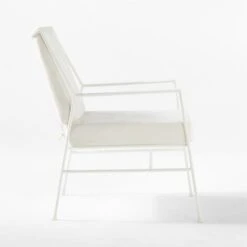 Pavilion Ivory Metal Outdoor Lounge Chair With Ivory Cushion Model 6471 11 Pavilion Ivory Metal Outdoor Lounge Chair With Ivory Cushion Model 6471 -Home Furnishing Store PvlnIvLngChrWIvChM6471SDSSS22