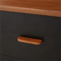 Ralston Low 4-Drawer Wood Dresser -Home Furnishing Store RalstonWltNLthLowDrssrAVSSS23