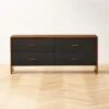 Ralston Low 4-Drawer Wood Dresser -Home Furnishing Store RalstonWltNLthLowDrssrSHS23
