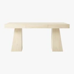 Ridge Bleached Oak Desk With Drawer -Home Furnishing Store RidgeBleachedOakDeskSOF19