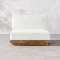 Riposo Armless Outdoor Chair Cover -Home Furnishing Store RiposoTeakArmlessChairSHS22