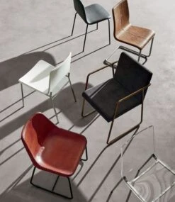 Chiaro Clear Chair Nickel Set Of 4 14 Chiaro Clear Chair Nickel Set Of 4 -Home Furnishing Store RoadhouseSaddleLEatherChairJN20