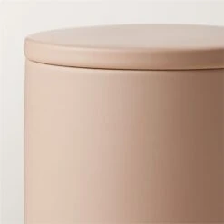 Rubber-Coated Sand Bathroom Canister -Home Furnishing Store RubberNeutCtdCanisterAVSHS23