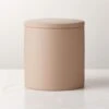 Rubber-Coated Sand Bathroom Canister -Home Furnishing Store RubberNeutCtdCanisterSHS23