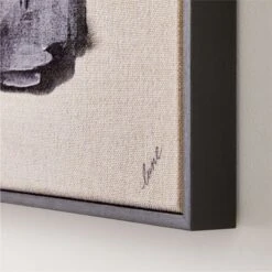 'Rune' Framed Wall Art 36"x48" -Home Furnishing Store Rune36x48inROS23