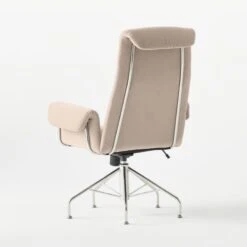 Saviti Bone Velvet Office Chair -Home Furnishing Store SavitiChair3QBSSF21