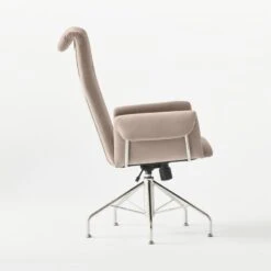 Saviti Bone Velvet Office Chair -Home Furnishing Store SavitiChairSDSSF21