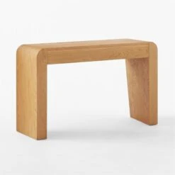 Selena Wood Vanity Table -Home Furnishing Store SelenaOakVanity3QBSSS23