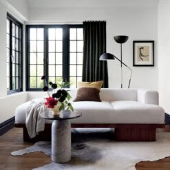 Pavo Black Marble Double Floor Lamp -Home Furnishing Store SerafinSnowDaybedJL21 1x1