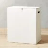 Ivory Shagreen Hamper -Home Furnishing Store ShagreenHamperSHF17