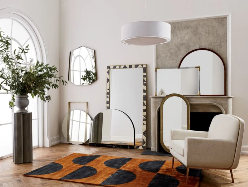 Grace Bone Inlay Floor Length Mirror 36"x72" 6 Grace Bone Inlay Floor Length Mirror 36"x72" - Image 4