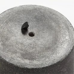 Shore Black Stone Indoor/Outdoor Planter Medium -Home Furnishing Store ShorePlytrrzzPlntrSmBlkAVSSS21