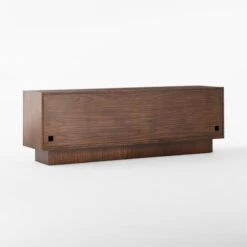 Shutter High-Gloss Walnut Wood Media Console 16 Shutter High-Gloss Walnut Wood Media Console -Home Furnishing Store ShutterMediaCredenza3QBSSS23