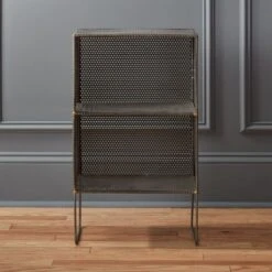 Sift Gunmetal Side Table