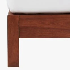 Simple Acacia Wood Bed Base -Home Furnishing Store SimpleWoodBsAVF18