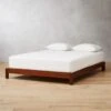 Simple Acacia Wood Bed Base -Home Furnishing Store SimpleWoodBsQSHF18 1x1