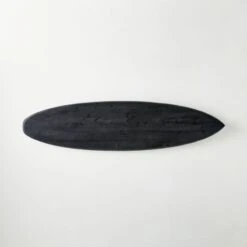 Salema Decorative Black Surfboard -Home Furnishing Store SlaterSurfboardSHF22