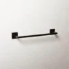 Slotted Screw Matte Black Towel Bar 18" -Home Furnishing Store SlottedScrewMttBkTwlBar18inSHF21