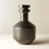 Smoke Stack Black Terracotta Vase -Home Furnishing Store SmokeStackBlackVaseSHS20