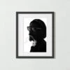 'Snoop Dogg' Photographic Print In Black Frame 17.75"x21.75" -Home Furnishing Store SnoopDoggBk17p75x21p75SSF23 3D