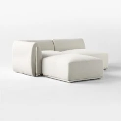 Sonya Outdoor 3-Piece Sectional With Neutral Sunbrella® Cushions -Home Furnishing Store Sonya3PcODSect3QSSS23