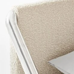 Sojourn Ogo Ivory Boucle Queen Bed -Home Furnishing Store SoujournOgoNatQBedAVSSF21