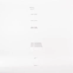 Stairway 2-Drawer White Wall Mount Desk With Shelves 96'' -Home Furnishing Store Stairway96inWideDeskWhtSDSSF21