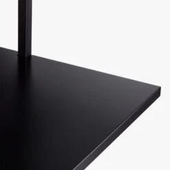 Stairway Black Wall Mount Desk With Shelves 96'' -Home Furnishing Store StairwayDeskBlackTallAVS18