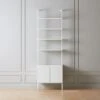 Stairway White Cabinet - 96" Height 2 Stairway White Cabinet - 96" Height -Home Furnishing Store StairwayTallWhtCabinetROS19 1x1