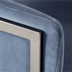 Stretta Blue Velvet Office Chair -Home Furnishing Store StrettaBlueMtlOffcChairAVSSS22