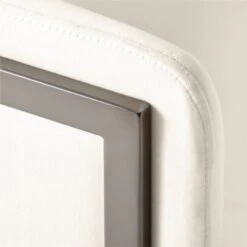 Stretta Ivory Velvet Office Chair -Home Furnishing Store StrettaIvoryMtlOffcChairAVSSS22