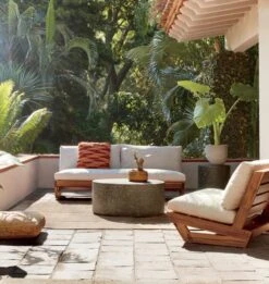 Terrazzo Black Outdoor Coffee Table -Home Furnishing Store SunsetTeakOutdoorCollectionMR20