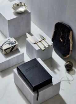 Ring Petrified Wood Serving Board -Home Furnishing Store SwayLargeSilverBowlNV18