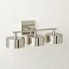 Trada 3-Bulb Polished Nickel Wall Sconce Light