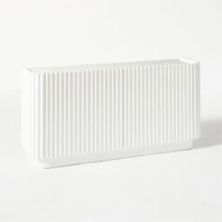 Truffle High-Gloss White Credenza -Home Furnishing Store TruffleWhiteCredenza3QF20