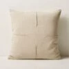 Tuck Natural Linen Throw Pillow With Down-Alternative Insert 20'' -Home Furnishing Store TuckLnFlaxPlw20inSHS23