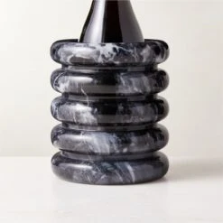 Turk Black Marble Utensil Holder -Home Furnishing Store TurkBlkMrblUtensilHolderAV2SHF22
