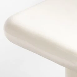 Vayle High-Gloss White Concrete Coffee Table Short -Home Furnishing Store VayleWhtCnctShortCffTblAVSSS22